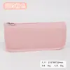 Estuche para Lápices Se Puede Imprimir con un Logo, Sencillo, de Gran Capacidad, de Aspecto Elegante, Caja de Papelería Color Macarrón, Bolsa Escolar para Guardar Lápices