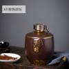 Jingdezhen Jarra de Cerâmica para Vinho Garrafa de Vinho Vazia 3/2,5kg Garrafa de Vinho Doméstica Jarra para Infusão de Vinho Garrafa Selada para Licores Garrafa Decorativa