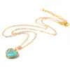 Amazon Collar de Clavícula Corazón de Amor de Piedra Natural Colgante de Estrella Collar con Diseño de Corazón Melocotón Estilo Nuevo Personalizado para el Trabajo