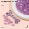 Botões de jade sintético, botões de fecho, novo estilo chinês Hanfu, cheongsam, botões decorativos para traje Tang, acessórios de vestuário DIY feitos à mão