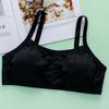 Roupa Íntima de Algodão Feminina Sem Aro Copa Dividida Sutiã Costas Lindas Colete Esportivo Estudantil Top Tubinho Envolvente Costas Lindas para Menina do Ensino Médio
