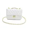Bolso Pequeño Cruzado para Mujer 2026 Nuevo Moda Europea Americana Bolso con Cadena de Cuadros de Diamantes Bolso Cuadrado Pequeño de Hombro Único para Mujer bolsos