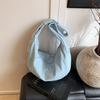 Bolso de Mezclilla Estilo Academia para Mujer 2025 Nuevo Moderno de Moda Corea del Sur Bolso Silla Casual Gran Capacidad Bolso Cruzado