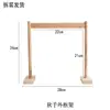 Estante de flores estilo chino, estante de escritorio de madera maciza, estante colgante para mirador, estante pequeño para suculentas, soporte de madera para plantas verdes