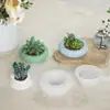 DIY Molinillo para Gominolas Redondo Patrón de Roca Espacial Montón Serpiente Velas de Yeso Aromaterapia Caja de Almacenamiento Molde de Silicona