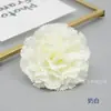 Clavel simulado de 8 cm Decoración para el hogar Día de la Madre Día del Maestro Regalo Arreglo floral Decoración de mesa Paquete de materiales con flores