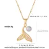 Collar Colgante de Perla con Forma de Hoja Estilo Lujo Ligero con Diseño de Concha Blanca y Diamante, Joyería de Cadena para Clavícula de Alta Gama de Nicho para el Día a Día