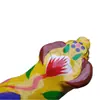 Figuras de Arcilla de Hebi, Esculturas de Arcilla, Artesanías de Silbatos de Arcilla Yangyi, Gugu de Niutun los Doce Signos del Zodíaco, Rata Blanca Pequeña de Junxian