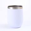 Taza de vacío de acero inoxidable 304 transfronteriza de alta apariencia, mini taza de cáscara de huevo de 12 oz, taza portátil simple de oficina.