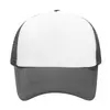 Chapéu de Sol, Boné Trucker, Boné de Voluntário, Boné de Mesh Esponjoso Personalizado com Texto Estampado, Aba Larga, Aba Larga, Quebra-Sol