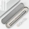 Lápiz Pupil Pupil LED con Fuentes de Luz Dual Amarilla y Blanca para Doctores, Recargable con Escala, Luz Pupil Médica Oral, Auricular, Nasal, de Garganta y Oftálmica