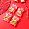 Fabricantes de fuentes bolsas crujientes de copos de nieve punto de bajo costo al por mayor ganado rodando una variedad de galletas máquina de dulces bolsa 100