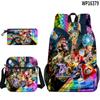 Bolsa Escolar, Estuche, Bolso de Hombro, Set de Tres Piezas, Producto Nuevo Transfronterizo, Mario Kart World