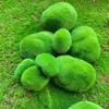 Piedras de Musgo Artificiales Afelpadas al por Mayor en Stock, Decoración para Micro-Paisajes, Bonsái, Acuario, Piedras de Musgo Simuladas