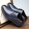 Amazon Aliexpress Popular Transfronteiriço Tamanho Grande Sapatos Masculinos de Couro Sapatos de Couro Formais de Negócios Masculinos Traje de Noivo Britânico