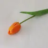Flor artificial que contiene Yang, sensación hidratante, tulipán, flor artificial, decoración, sala de estar, sosteniendo flores, foto, rosa, blanco