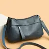 Bolso de Moda para Mujer de Mediana Edad Estilo Coreano Bolso de Hombro Cruzado Simple Moderno Bolso de Mamá Elegante Versátil