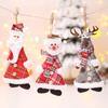 Decorações de Natal Enfeites para Árvore de Natal Presentes para Crianças Velho Boneco de Neve Pingentes Criativos Pequenos Bonecas