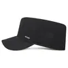 Sombrero Deportivo Transpirable de Metal con Borde Completo Perforado para Verano, Sombrero Casual de Copa Plana, Sombrero de Sol para Deportes al Aire Libre, Secado Rápido