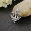 Peça de Ferro Padrão Totem Retangular Redondo Losango Embossado DIY Acessórios de Cabelo para Trajes Antigos Acessórios para Penteado de Noiva Material