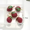 Acessórios de Joias Temáticos de Frutas Transfronteiriços, Joias Artesanais DIY de Melancia e Banana, Atacado em Estoque, Acessórios de Joias DIY com Gotejamento de Óleo