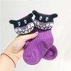 Calcetines de Muñeco 3D Versátiles de Doble Puntada Estilo Coreano para Niños Calcetines de Peluche de Dibujos Animados Calcetines de Media Caña Calcetines Caídos