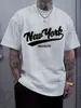 Masculino Gola Redonda Manga Curta Fashionável Lette