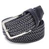 Cinturón elástico para hombre coreano hebilla de cinturón para hombre cinturón elástico de moda cinturón tejido de lona una generación de cabello