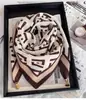 Bufanda Triangular para Mujer, Bufanda de Algodón para Primavera y Otoño, Elegante Bufanda para Cuello Nueva con Hebilla Magnética de Invierno 2024, Bufanda de Seda Versátil, Elegante y Cálida