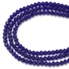 Cuentas planas de corte 2/3 mm, porcelana, jade, cuentas de vidrio, cuentas de rueda, joyería DIY, cortina de puerta, accesorios de manualidades con cuentas, cuentas sueltas