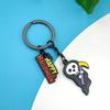 Chaveiro de Halloween Processamento Personalizado Desenho Animado Engraçado Criança Abóbora Monstro Halloween Pequeno Presente Pingente de Chaveiro