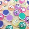 Colgante de estrella de dibujos animados M Bean recomendado transfronterizo hecho a mano, material para hacer collares, pulseras, accesorios para el cabello, accesorios de resina