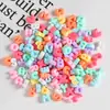 Mini Letras Mixtas Resina DIY Hecho a Mano Pegamento de Crema Funda para Teléfono Móvil Boca de Zapato Joyería Pasador Material Accesorios