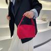 Transfronterizo 2025 Pana Nuevo de Moda y Elegante Bolsa de Almacenamiento Bolso de Mano Retro Bolsa Pequeña Cuadrada Bolso de Cosméticos Casual