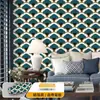 Pegatinas de Pared Autoadhesivas de Pelo de Caballo Grandes Estilo Europeo para Decoración de Renovación de Paredes del Hogar, Papel Tapiz Vintage Impermeable y a Prueba de Moho