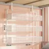 Essenciais para Dormitório de Faculdade Prateleira de Armazenamento para Cama Inferior Quarto Cama Suspensa Artefato de Armazenamento Gancho de Parede para Cabeceira Gancho Rack
