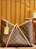 2026 m Lv Bolso de Mujer Bolsa de Compras Bolso Croissant Bolso de Hombro Cruzado Bolso Tote Cuero Genuino Repujado Versátil Lujo Ligero