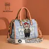 Fábrica Directa de Bolsas North: Mochila Grande de Estilo Coreano Transfronteriza Nueva, Bolso Cruzado de Hombro Retro Simple