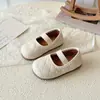 Zapatos Planos para Niñas Estilo Coreano 2026 Diseño de Bebé Zapatos de Piel Mary Janes Zapatos de Presentación Versátiles Zapatos de Princesa para Niñas