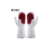 Novas luvas de silicone para lavar louça de comprimento estendido para mulheres, duráveis e à prova d'água, para tarefas domésticas, uso na cozinha, lavanderia, lavagem de vegetais e limpeza de louças