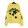 Blockbuster original de comercio exterior 450G chalecos acolchados de terciopelo para pastel sudadera con estampado de araña de espuma sudaderas Sp5der