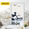Cortinas de Porta em Tecido de Algodão e Linho Personalizadas pelo Fabricante Cortinas Penduradas para Divisória de Quarto, Cozinha, Banheiro