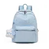 Mochila muy elegante con estampado de estrellas para estudiantes de secundaria y preparatoria, de gran capacidad, ligera, protectora de la columna vertebral