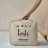 Novo Conjunto de Quatro Peças Jacquard Escovado Estampado em Algodão Alta Contagem de Fios Alta Densidade 100% Algodão