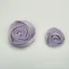 Flores de Tecido de Cetim de Seda Grossas, Flores de Rosa Tridimensionais, Flores Artificiais DIY, Corsage, Acessórios de Flor para Cabeça, Acessórios para Roupa Atacado