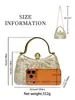 Nuevo bolso de mano exquisito con adornos de diamantes, bolso de noche de nicho, clutch de cadena bordado, bolso cruzado, bolso de mano para mujer