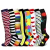 Venta caliente transfronteriza calcetines de compresión para deportes al aire libre hombres y mujeres calcetines de compresión para montar al aire libre medias de fitness leggings de enfermera
