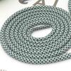 Venta al por mayor de fábrica Cordones Redondos a Cuadros de 4 mm para Hombres y Mujeres, Tenis Blancos, Sudaderas, Sarja