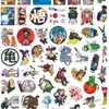 600 Folhas Riman Dragon Ball coleção adesivos graffiti transfronteiriços decorativos mala carro capa de celular adesivos atacado