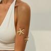 Pulsera Brazalete Nicho Transfronterizo Europeo y Americano Flor Viento Marino Estrella de Mar Sencilla Playa Viento Frío